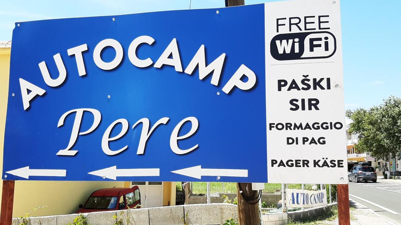 Camp Pere Hotel Pag Town Kültér fotó